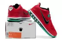 nike air max cdiscount lebron 9 lebron james 2012 red green noir